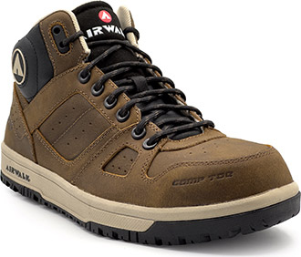 Men's Airwalk Composite Toe Metal Free Mid Work Shoe AW7206: Steel