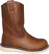 Men's AdTec 8" Composite Toe Wellington Wedge Sole Work Boot 9901