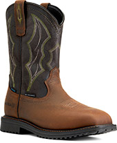 Men's Ariat 11" Composite Toe WP Wellington Work Boot 10034156