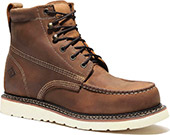 Men's Bonanza 6" Steel Toe Wedge Sole Moc Toe Boot BAT-640-CBRN