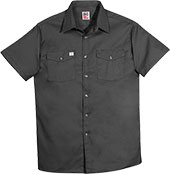 Product: Men's Big Bill Premium Short-Sleeve Work Shirt with Button-Front Closure 137-CHA