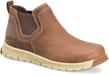 Carolina CA5574 Mens 11.5 D Brown Leather Chelsea Work Boots Slip  Resistant Carolina Boots: Men main image 4