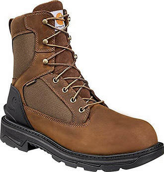 Carhartt Men\'s Tan Leather Work Boots Carhartt Men main image 3