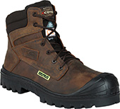 Men's Cofra 6" Chicago Brown Composite Toe Metal Free Metguard Work Boots 27630-CU1