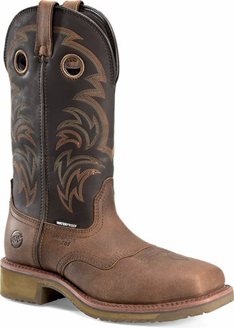 Men s Double H 13 Composite Toe WP Metal Free Western Work Boot DH4154 Steel Toe Shoes