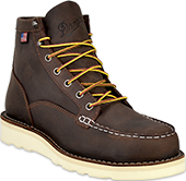 Women's Danner 6" Steel Toe Wedge Sole Moc Toe Work Boot (U.S.A. Built) 15576