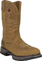 Men's FRYE Supply 10" Steel Toe WP Western Wellington Work Boot FR40103