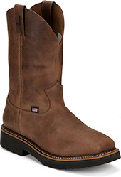 Product: Men's Justin Original 11" Steel Toe Wellington Work Boot (U.S.A. Built) HL4223