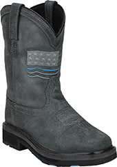 Men's Hoss Composite Toe WP Western Wellington Work Boot 91065