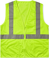 MAX Apparel Hi-Viz Class 2 Full Zip Mesh Safety Vest MAX420