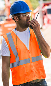 MAX Apparel Hi-Viz Class 2 Full Zip Mesh Safety Vest MAX427