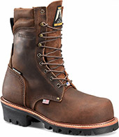 Men's Matterhorn 9" Composite Toe WP/Insulated Logger Work Boots (U.S.A.) MT2580