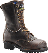 Matterhorn 1266 Men's 8" Leather Mach Boots Black 