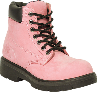 Pink steel toe shoes discount