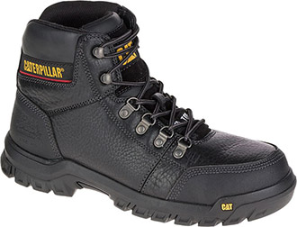 Men’s Caterpillar CAT Black Steel Toe Work Boots CAT Boots: Men main image 3