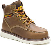 Product: Women's Caterpillar 6" Steel Toe WP Wedge Sole Moc Toe Work Boot P91836
