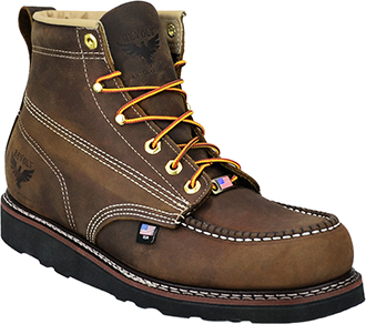 Moc toe cheap steel toe boots