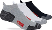 Product: Men's Rocky Full-Cushion Low Cut Heel Tab 3-Pack Cotton Socks (U.S.A.) RK72915