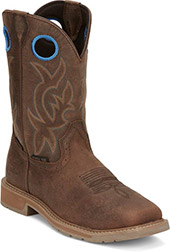 Product: Men's Justin Original 11" Steel Toe WP Western Work Boot SE3115