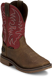 Men's Justin Original 11" Composite Toe WP Western Metguard Work Boot SE4753