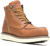 Men's Wolverine 6" Composite Toe WP Moc Toe Wedge Sole Work Boot W201097