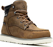 Product: Men's Wolverine 6" Steel Toe Waterproof Wedge Sole Moc Toe Work Boot W231103