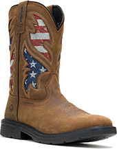 Product: Men's Wolverine Steel Toe WP Wellington Work Boot W241181